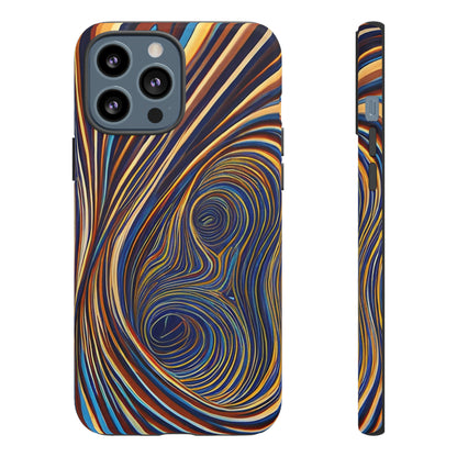 Spiral illusion Pattern Tough Case