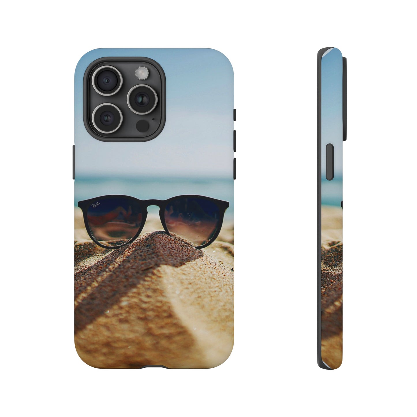 Sunglass on Beach Tough Case