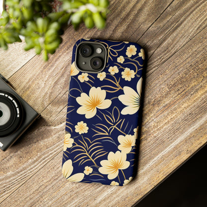 White Flower Art Tough Case