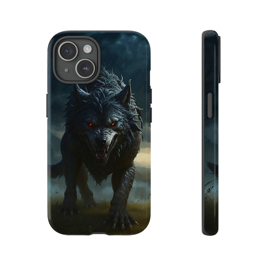 Fiery Wolf Tough Case