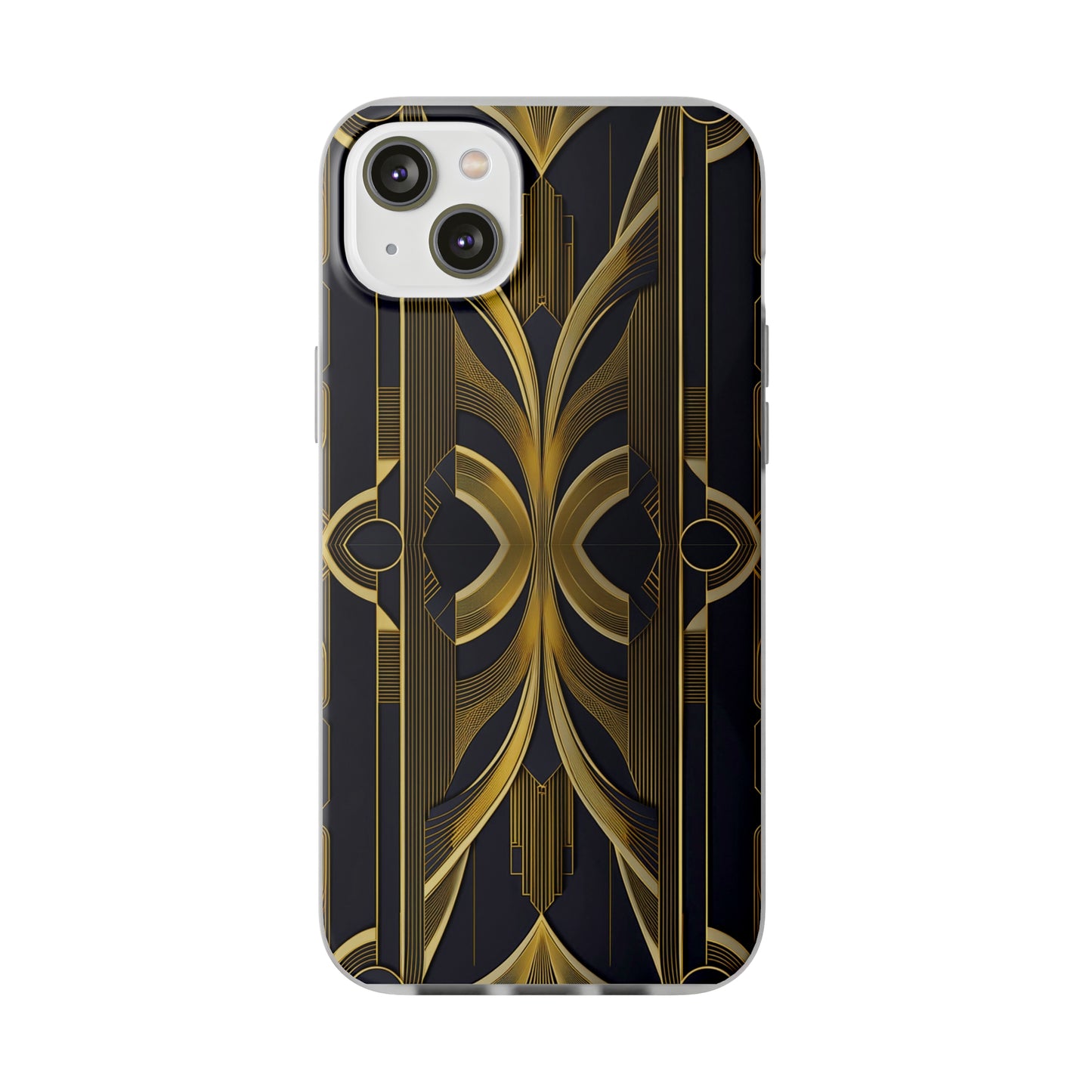 Abstract Golden Flexi Case