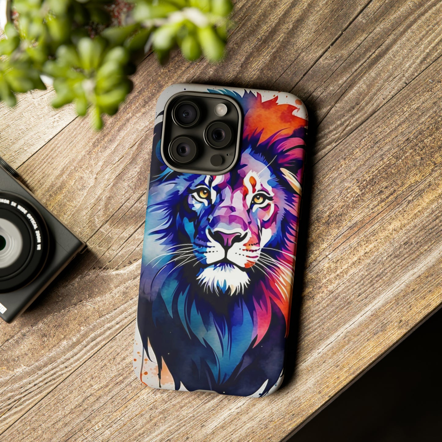 Lion Face Tough Case