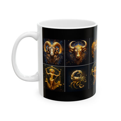 Zodiac Symbols Coffee Mug