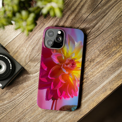 Floral Design Slim Phone Case - Colorwink