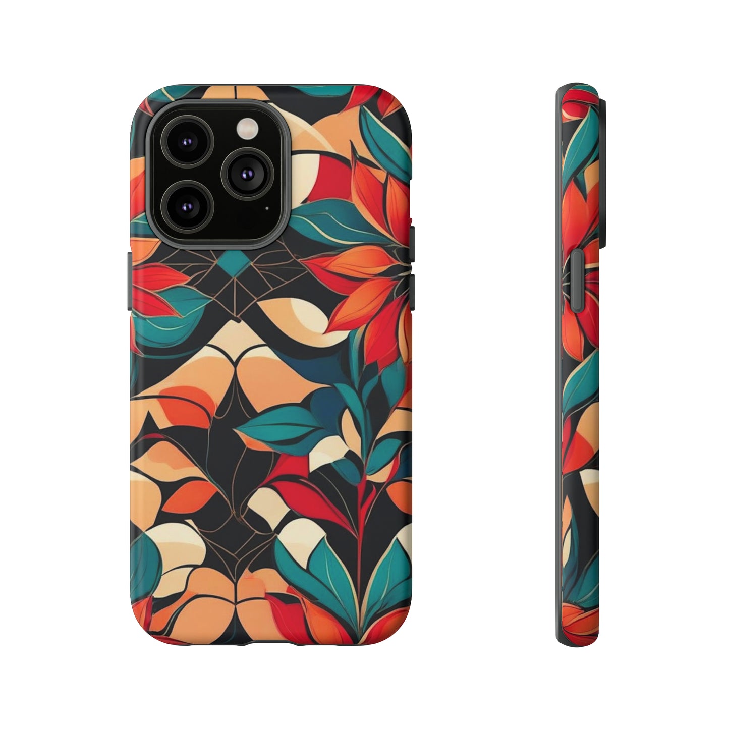 Flower Pattern Art Design Tough Case