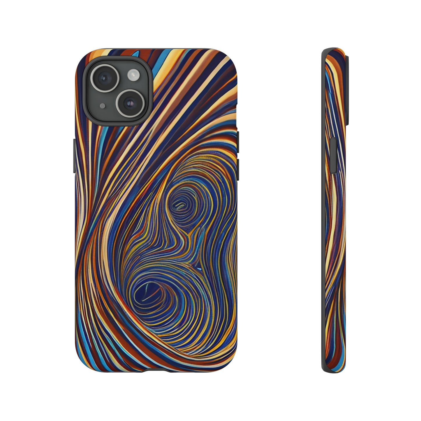 Spiral illusion Pattern Tough Case