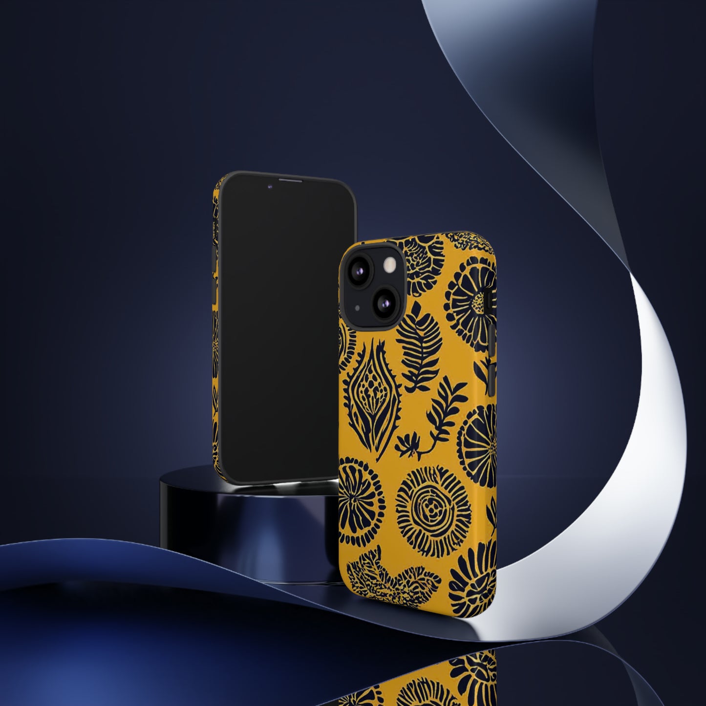 Yellow Pattern Tough Case