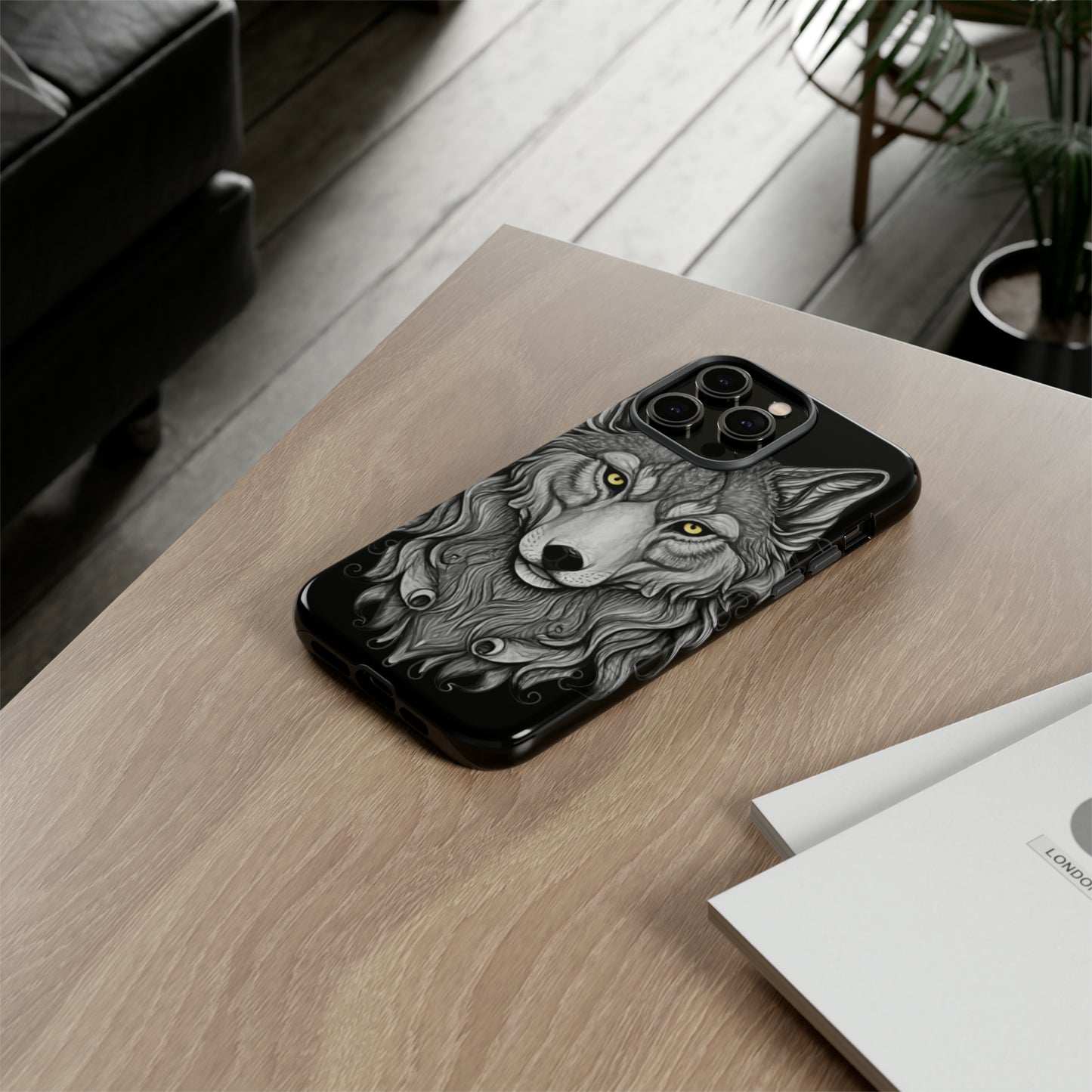 Wolf Pattern Tough Case