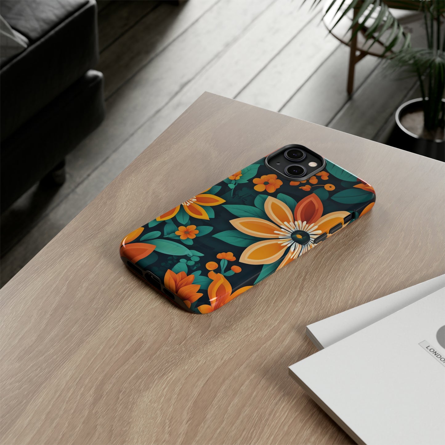 Flower Pattern  Art Tough Case