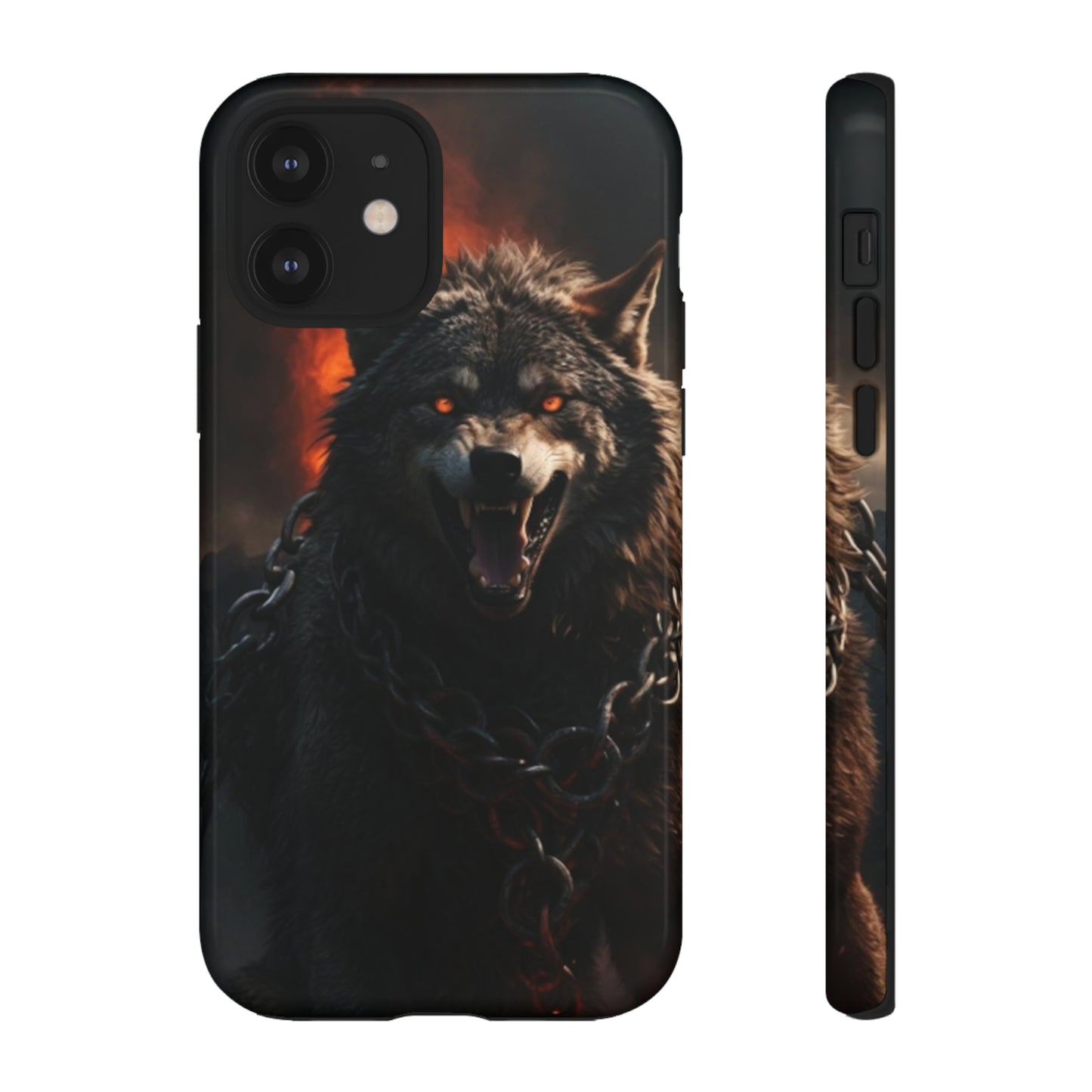 Wolf chained Tough Case