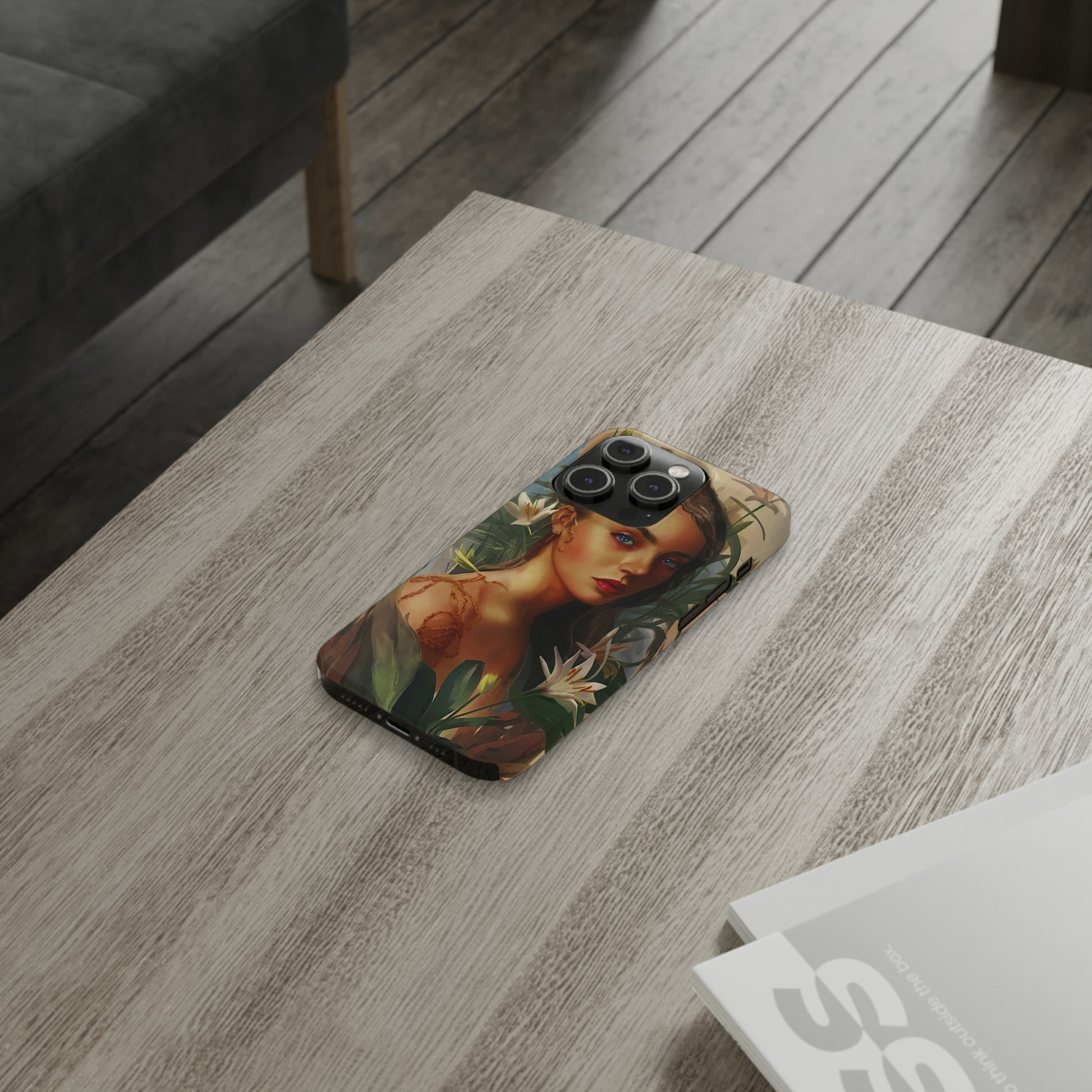 Pencil Art Slim Phone Case - Colorwink