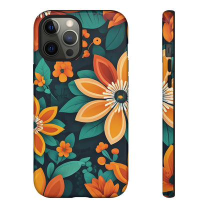 Flower Pattern  Art Tough Case