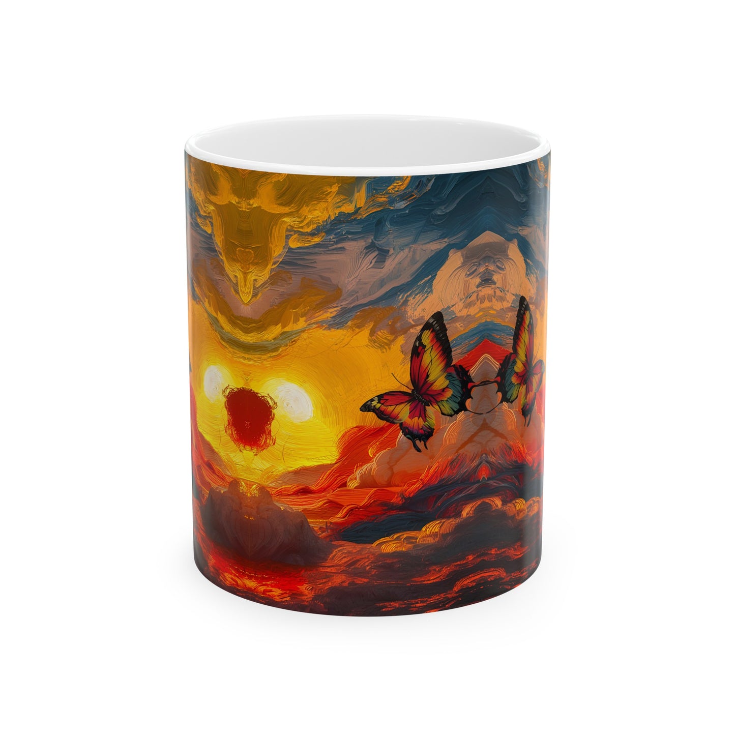 Butterfly Art Coffee Mug