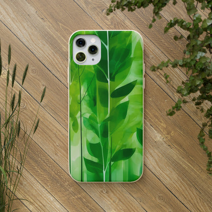 Leafy Elegance Biodegradable Case