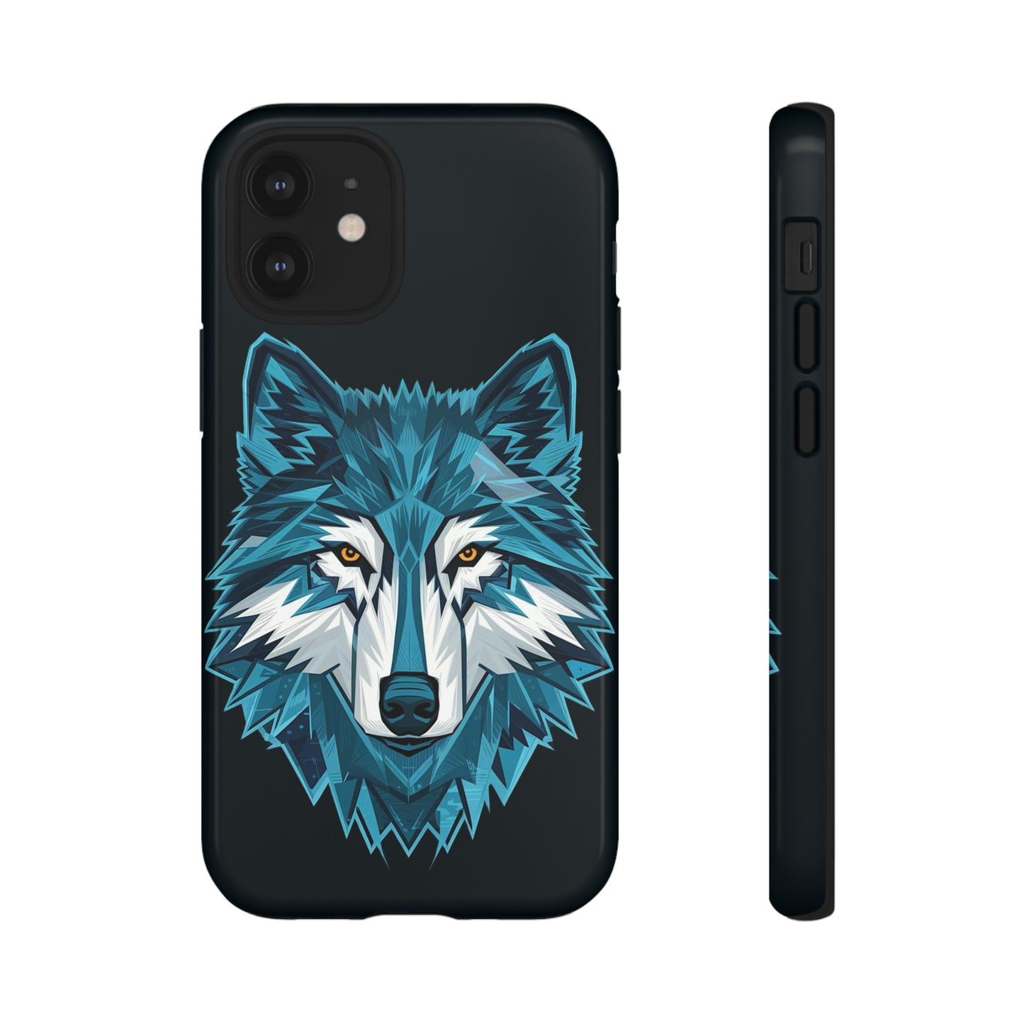 Cubism Wolf Art Tough Case