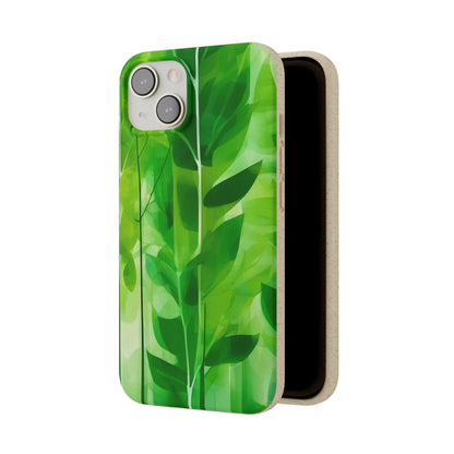 Leafy Elegance Biodegradable Case