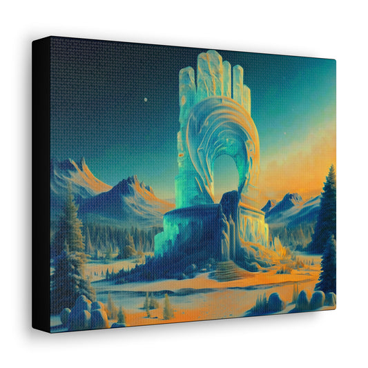 Ice Castle Canvas