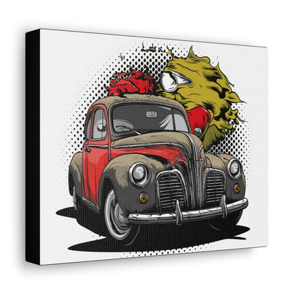 Vintage Car Canvas