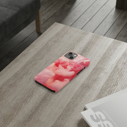 Pink Cloud Slim Phone Case - Colorwink