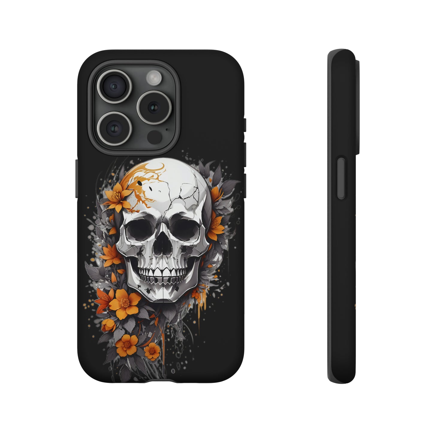 Skulls and Flowers Tough Case