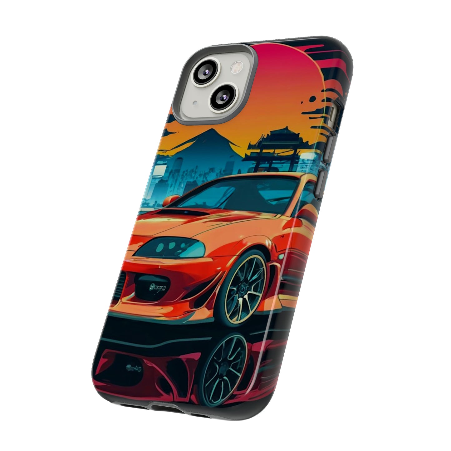 Anime Neon Car Tough Case