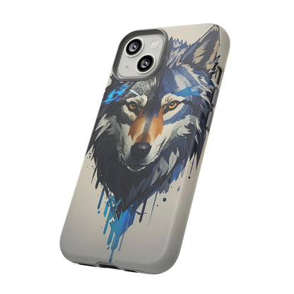 Blue wolf Tough Case