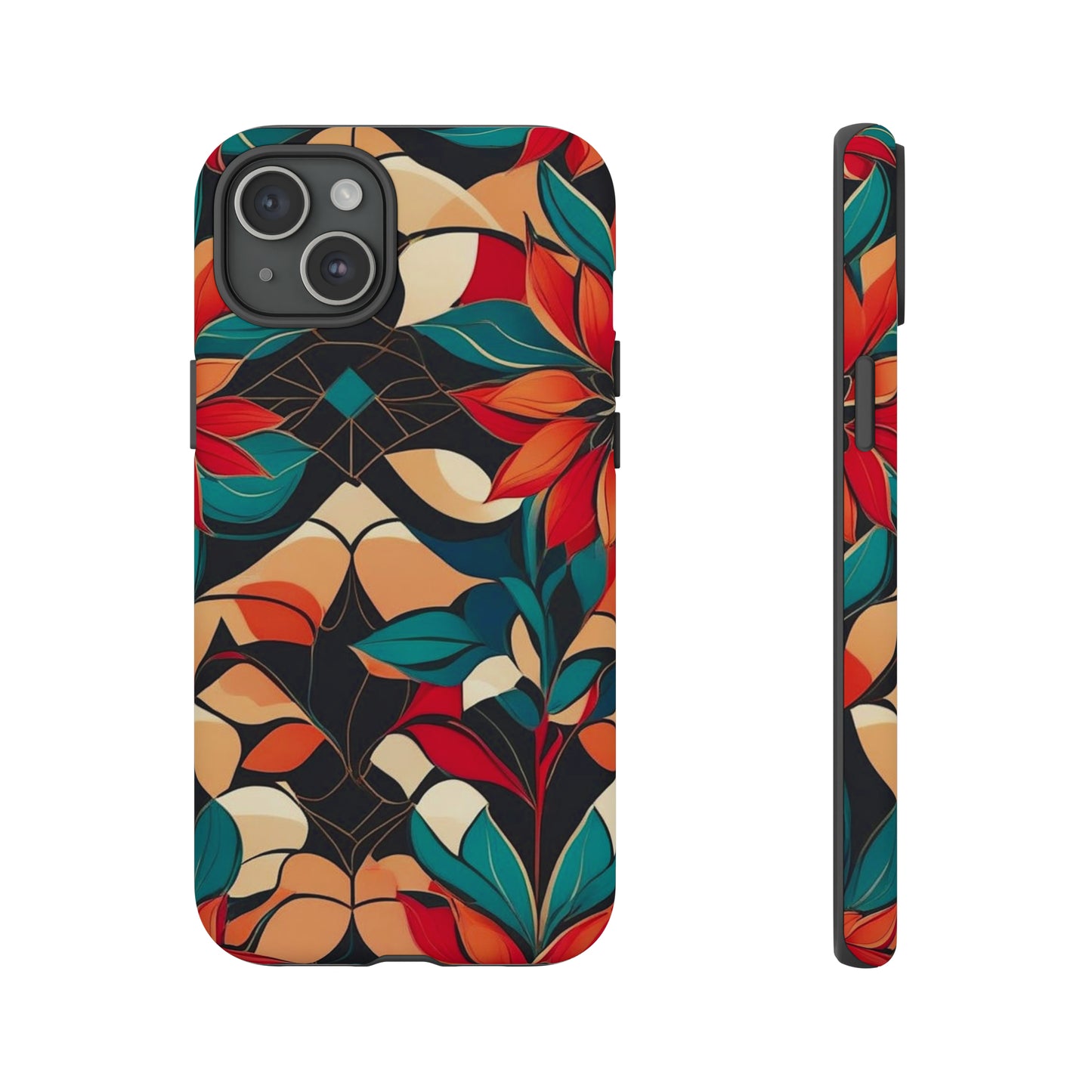 Flower Pattern Art Design Tough Case