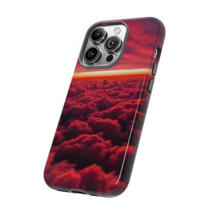 Red Clouds Tough Case