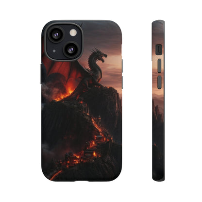 Dragon on mountain Tough Case