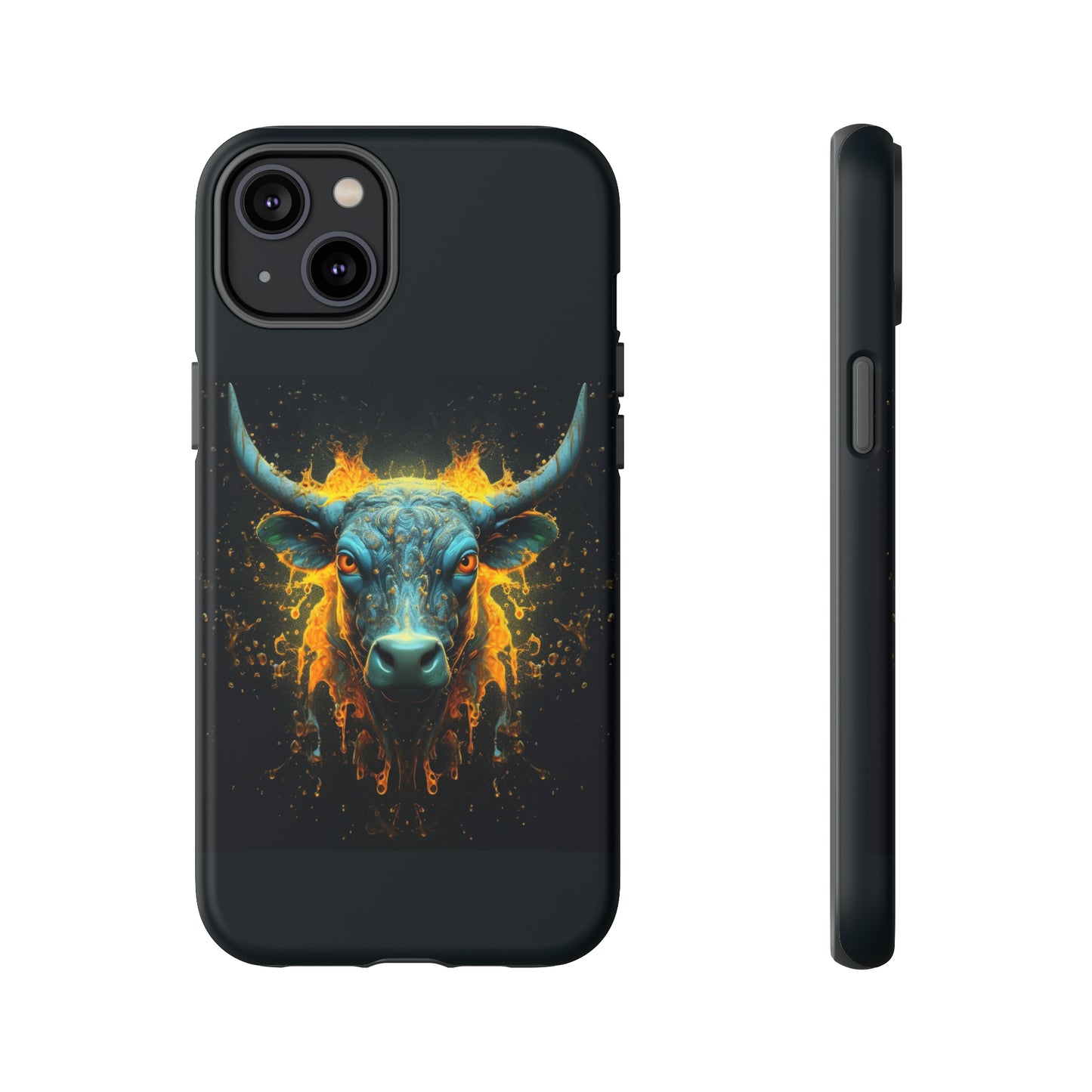 Bull Face Yellow Tough Case