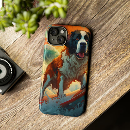 The Dog Surfer Tough Case