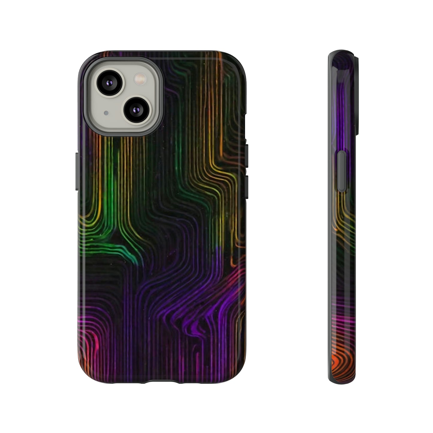 Violet Art Pattern Tough Case