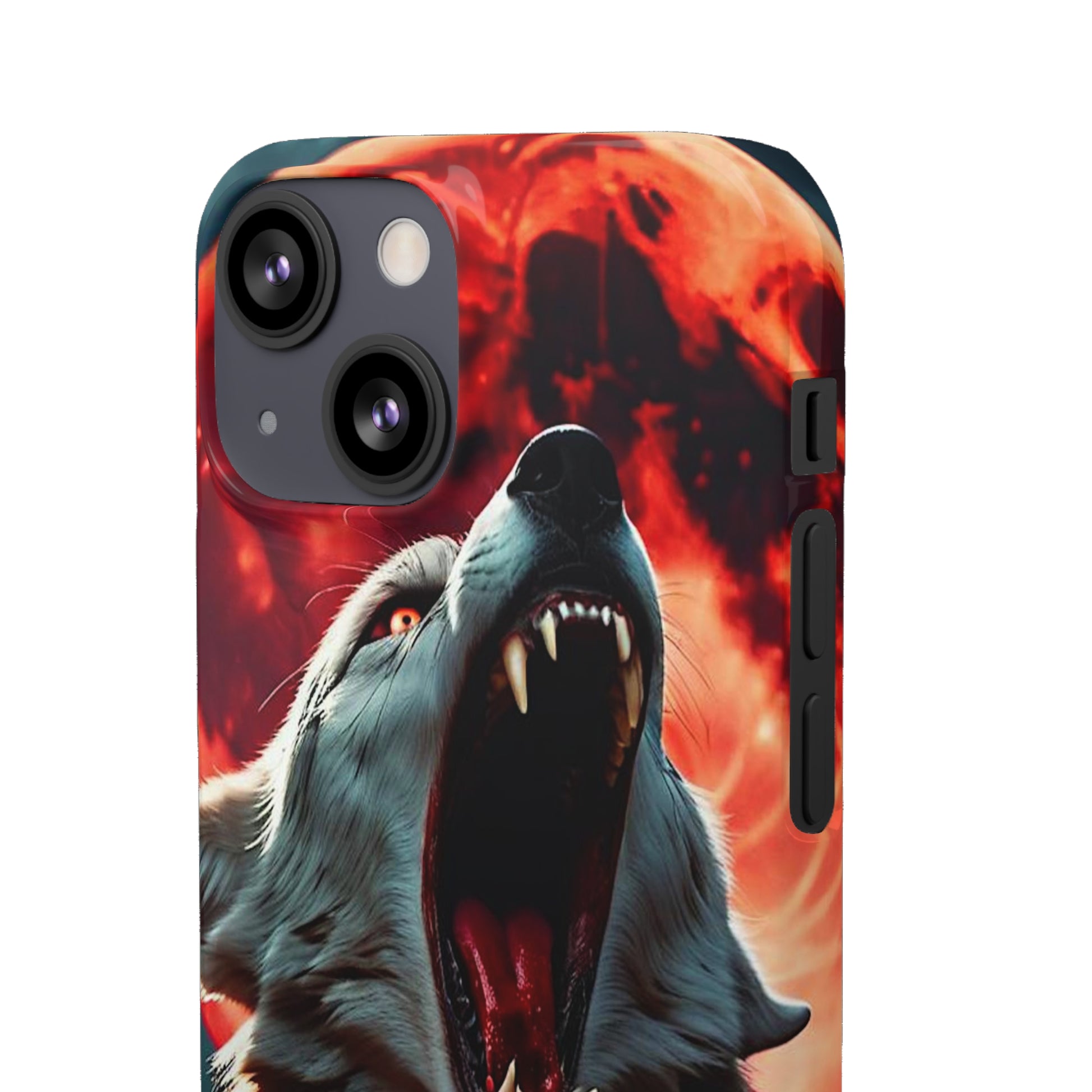 Fierce Wolf Snap Case - Colorwink