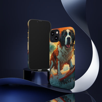 The Dog Surfer Tough Case