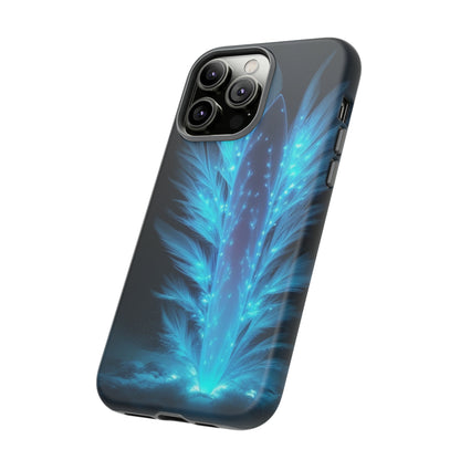 Glowing Blue Light  Tough Case