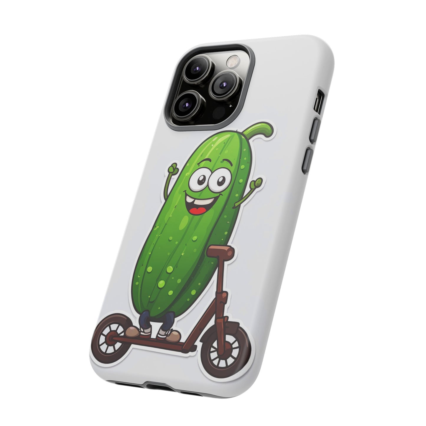 Cucumber on Scooter Tough Case