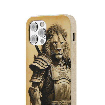 Lion Samurai Biodegradable Case