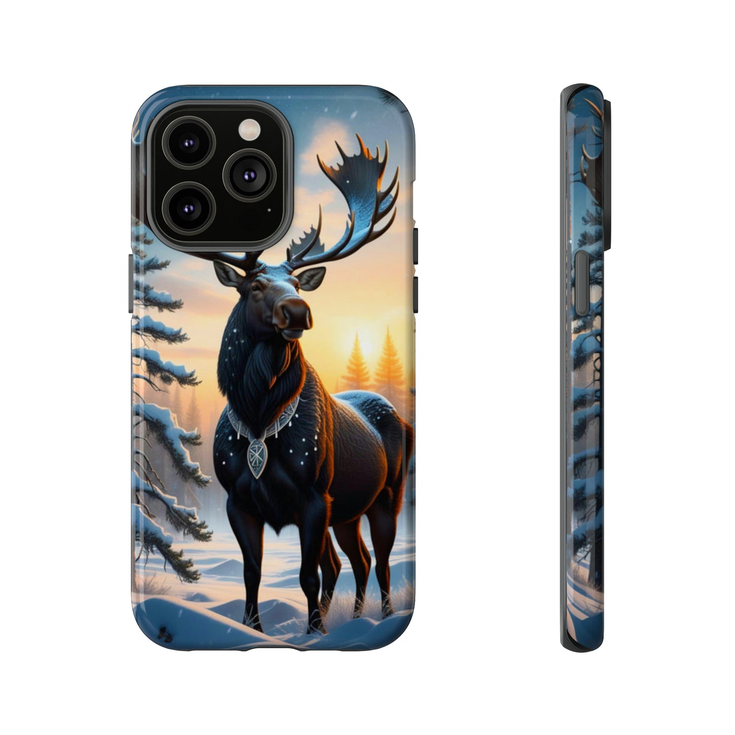 Winter Moose Tough Case