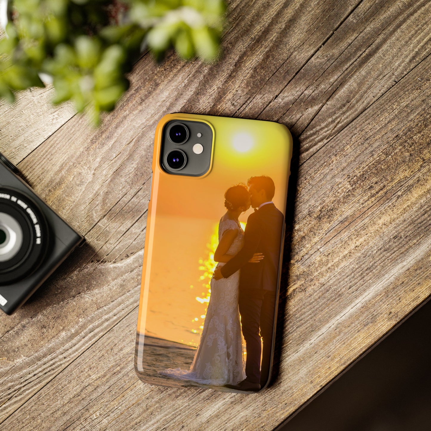 Just Married Slim Phone Case