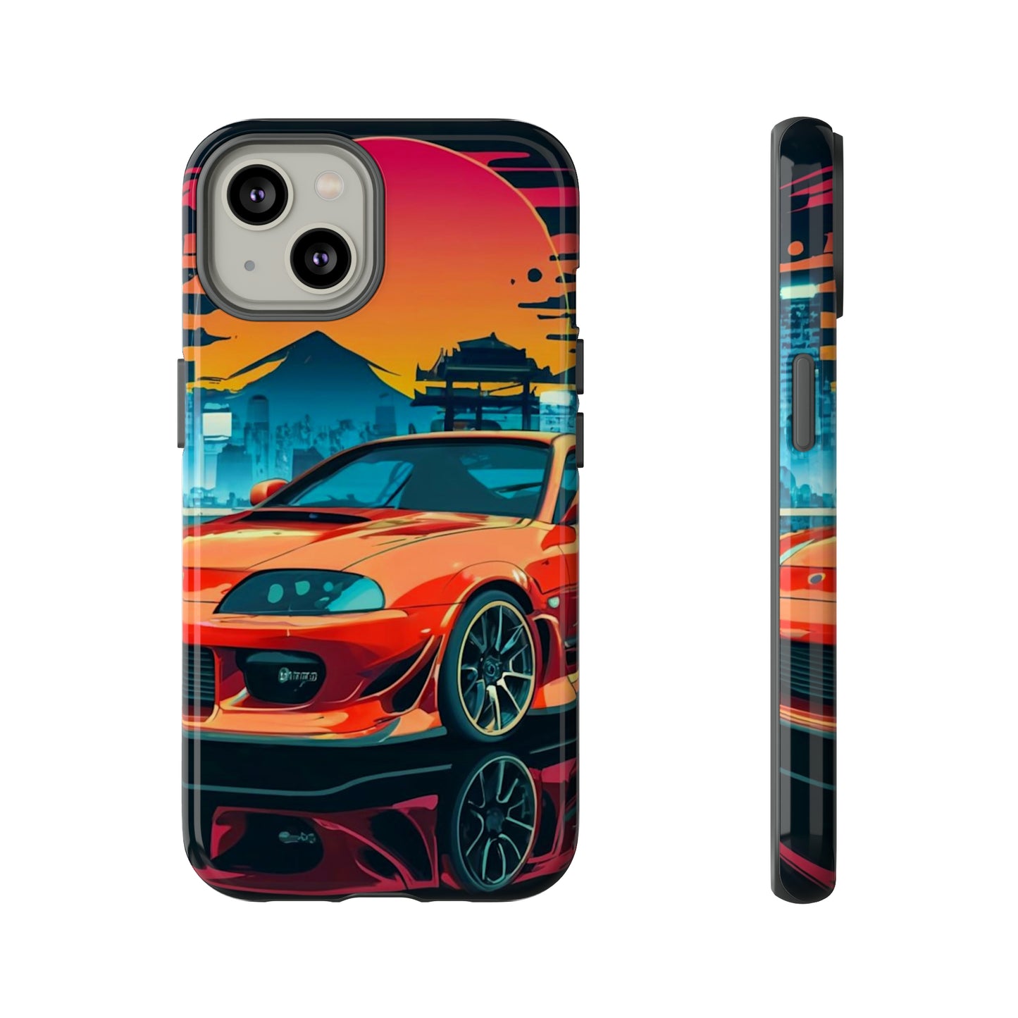 Anime Neon Car Tough Case