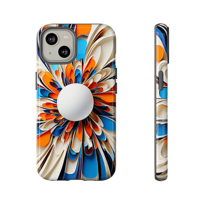 White Flower Tough Case