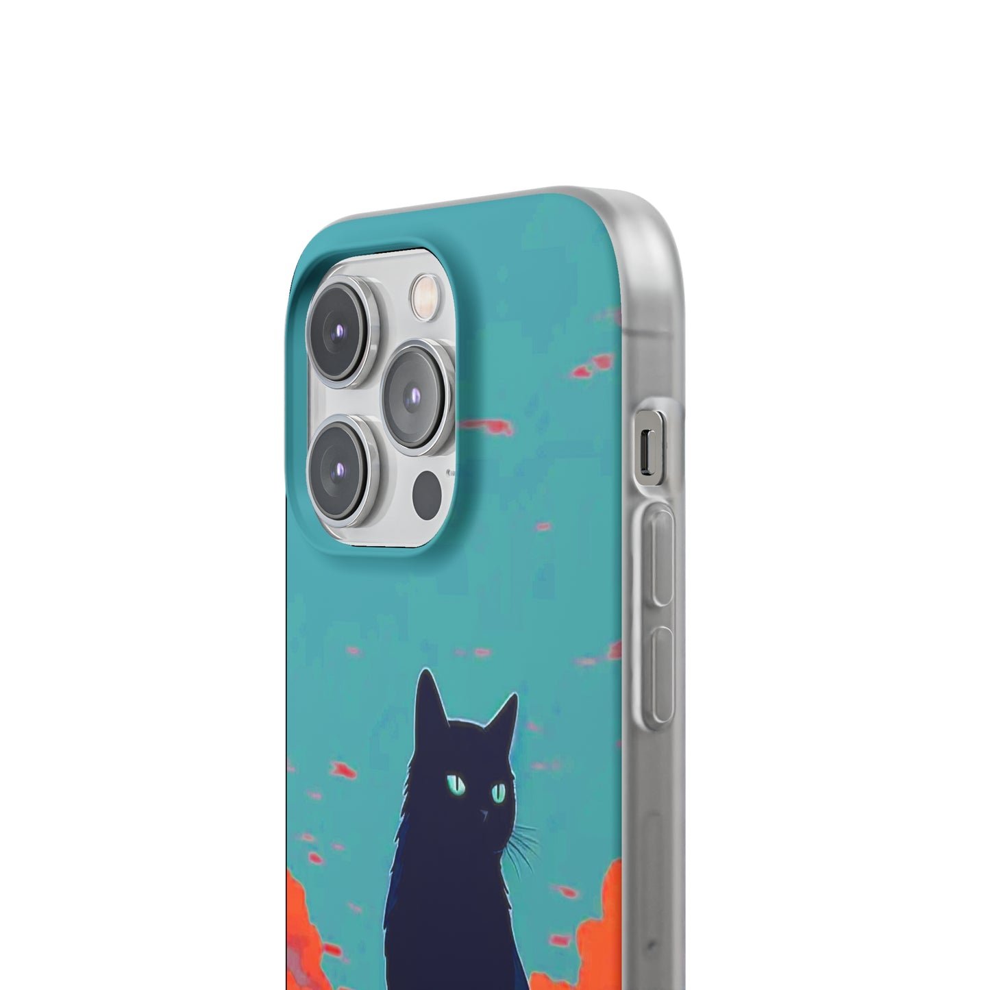 Black Cat Flexi Case - Colorwink