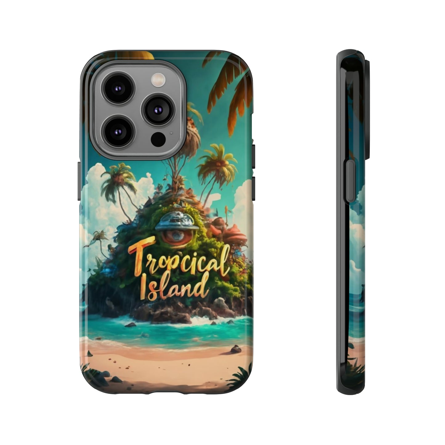 Tropical Island Tough Case