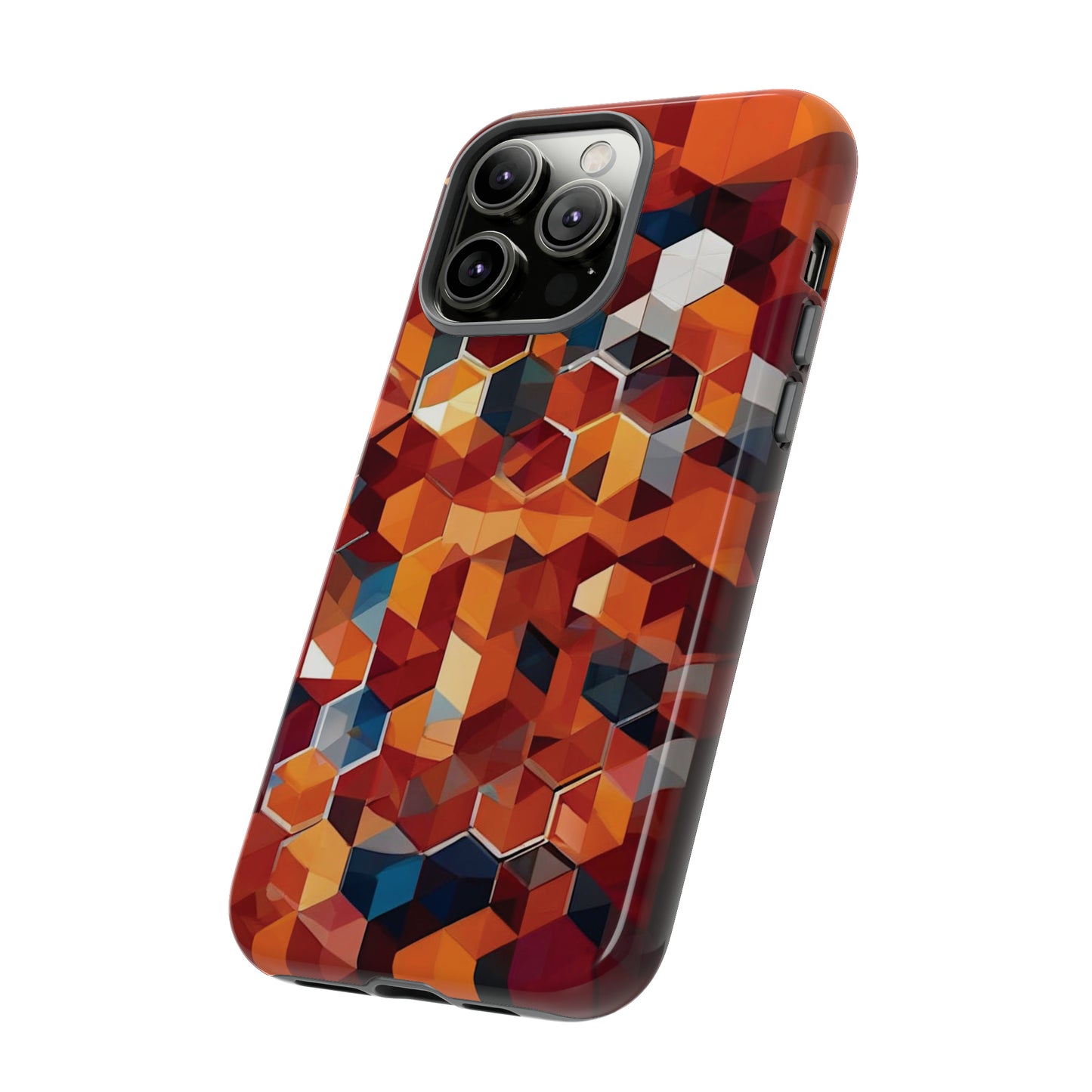 Honeycomb Design Tough Case - Colorwink