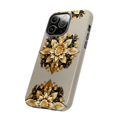 Golden Flower Tough Case