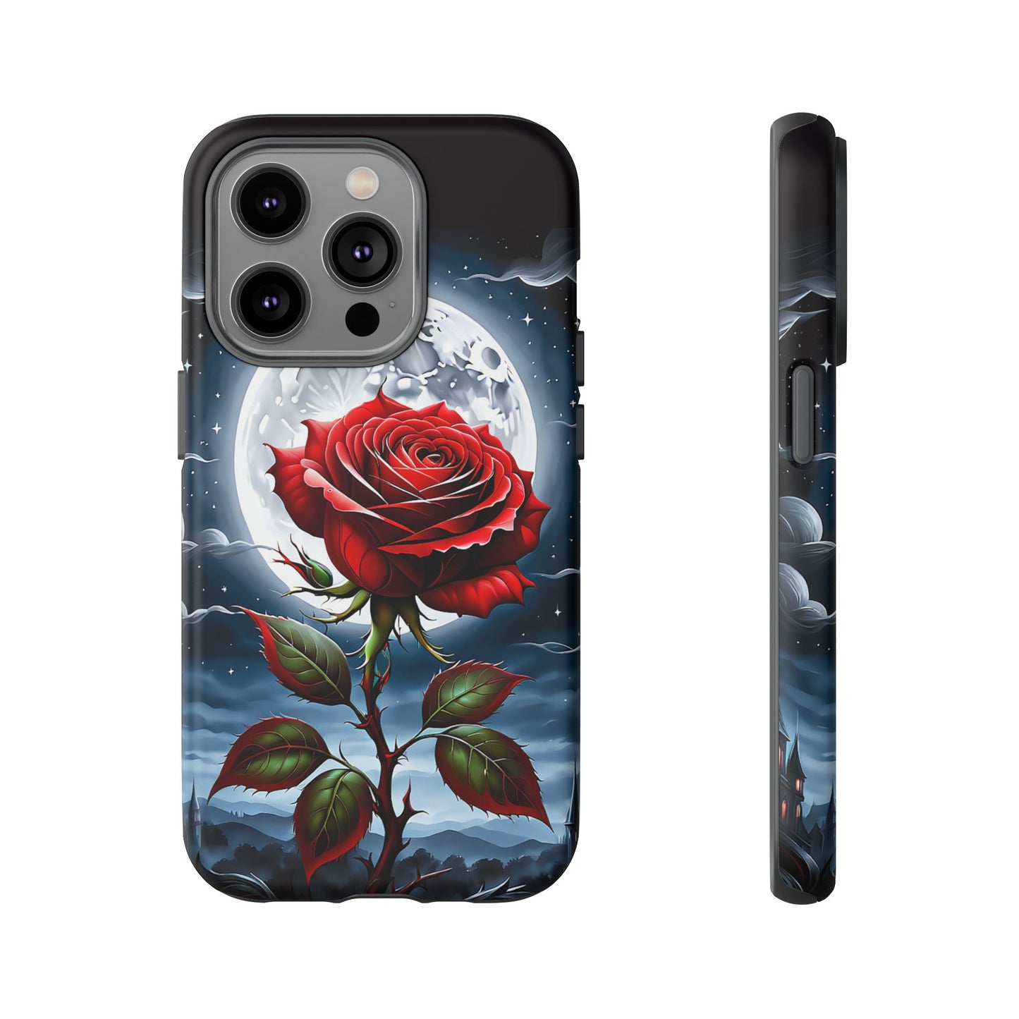 Moonlit Rose Tough Case