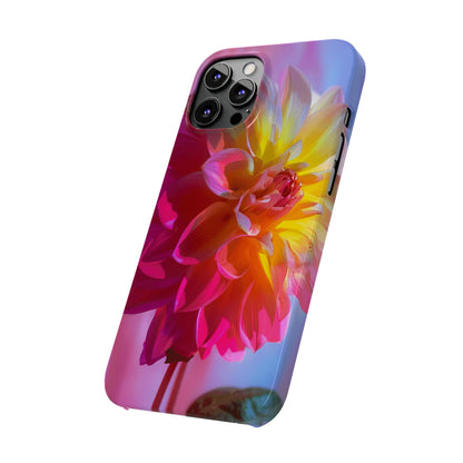 Floral Design Slim Phone Case - Colorwink