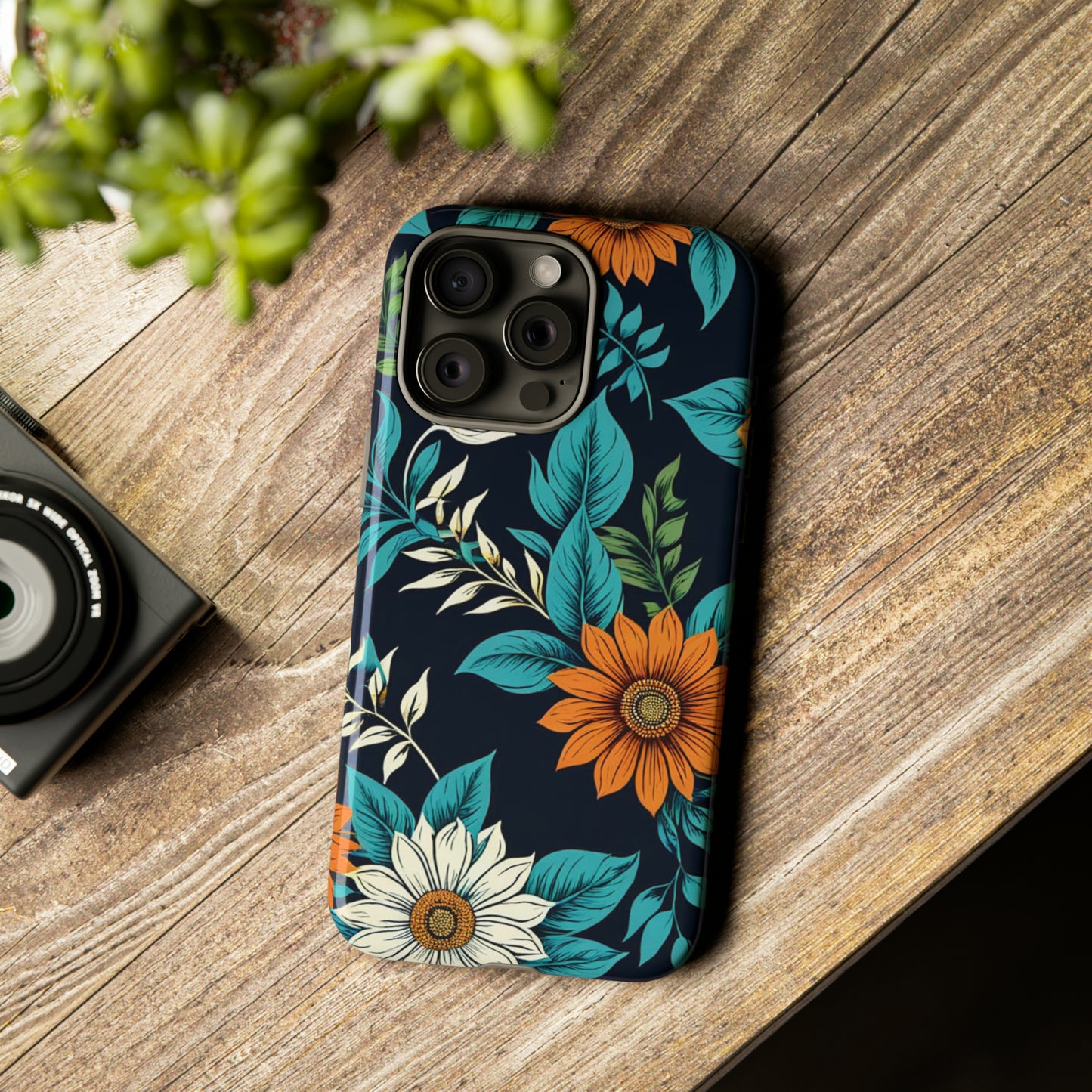 Flower Designs Pattern Tough Case