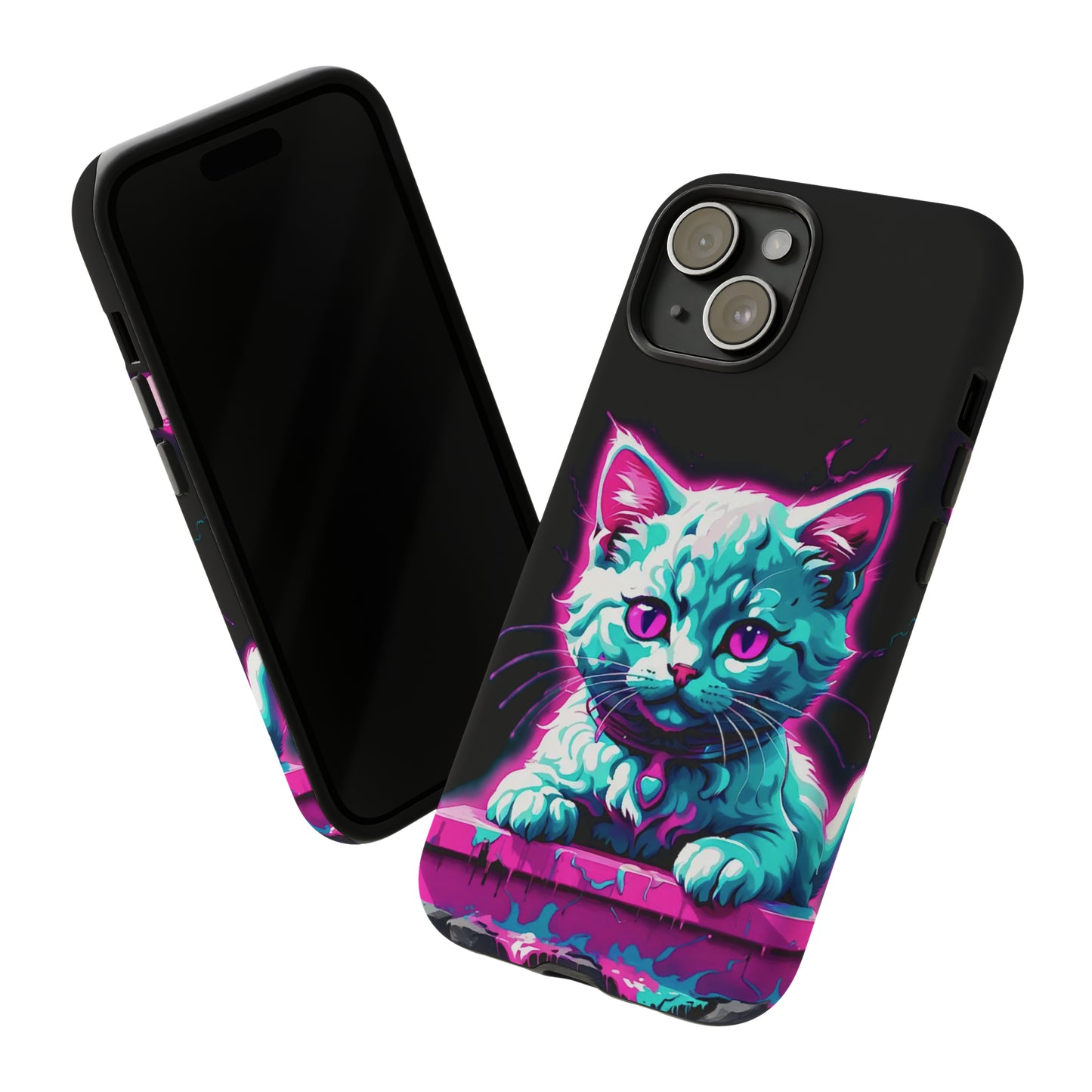 Neon Cat Tough Case