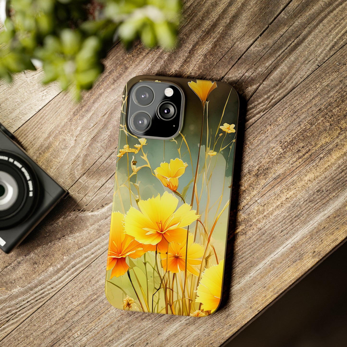 Wild Flower Slim Phone Case - Colorwink